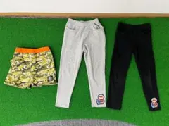 アンパンマンキッズコレクション　パンツ　110cm　3点セット