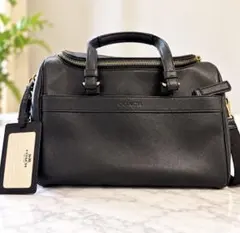 COACH 2way ショルダーバッグ ブラック