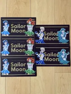 Meiji 明治　セーラームーン チケットフォルダー マルチケース　5枚セット