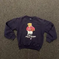 激レア90s ポロバイラルフローレン ポロベア スウェット 緑タグ タイ製 7