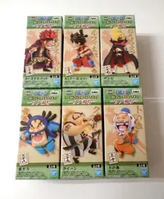 ワンピース ワールドコレクタブルフィギュア ワノ国5 全6種