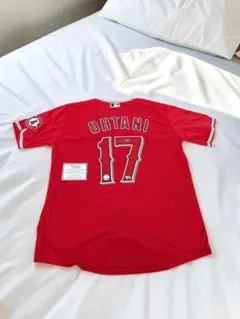 大谷翔平 直筆サイン入り エンゼルス ユニフォーム MLB認証 - メルカリ