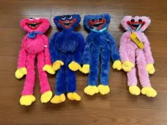 Poppy Playtime Huggy Wuggy ぬいぐるみ 4個セット
