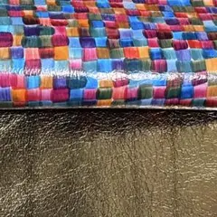 ☆35759 プリント豚革2枚(プロフィールをお読み下さい