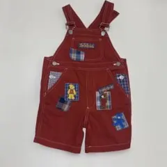 ミキハウス100 オーバーオール　ダブルビー