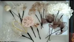 成人式　ヘアアクセ