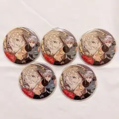 鬼滅の刃 宇髄天元 原画展 原作 コレクション缶バッジ 6弾 5点セット