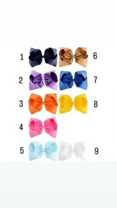 大きなヘアリボン髪飾り 子供 海外風 ヘアクリップ ビッグボウリボン かわいい