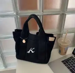 《新品》ブラックKロゴ トートバッグ