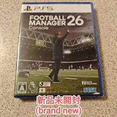 【新品未開封】Football Manager 26 Console PS5