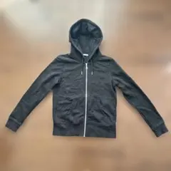 GU ジップアップパーカー ブラック M
