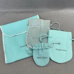 【F】Tiffany & Co. ポーチ　4点セット　ティファニーブルーのサムネイル
