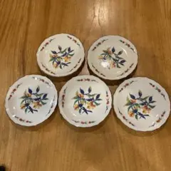 美濃焼井乃口窯古伊万里絵付け中皿五枚 美濃焼井乃口窯古伊万里絵付け中皿五枚 - メルカリ