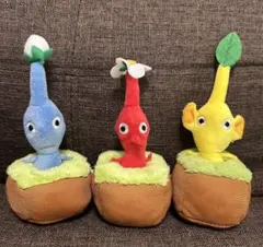 ピクミン ぬいぐるみセット ボールチェーン付き