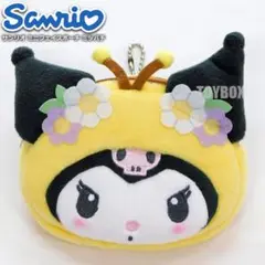 クロミ ミニフェイスポーチ ミツバチ コインケース 小銭入れ クロミちゃん 新品