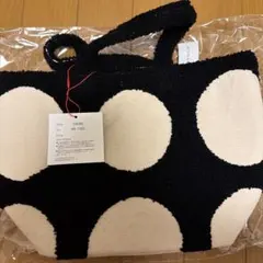 ひろりん様専用❗️ EARTH MADE トートバッグ ドット柄のサムネイル
