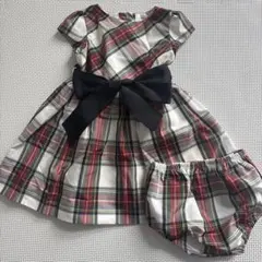 Ralph Lauren チェック柄ワンピース 9M