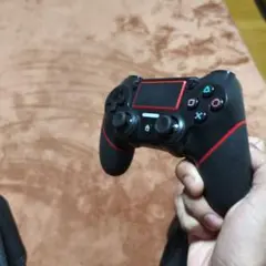 P4 ワイヤレスコントローラー ブラック/レッド