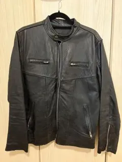 【新品未使用】GABRIEL PARIS シングルライダースジャケット 牛革 黒 GABRIEL PARIS 牛革 シングルライダースジャケット - メルカリ