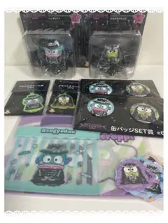 サンリオ　ハンギョドン　けろけろけろっぴ　ハロウィン　フィギュア　ハッピーくじ