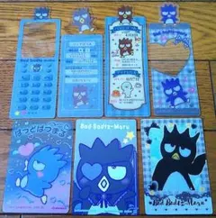 サンリオ バッドばつ丸 クリアカード ブックマーク しおり