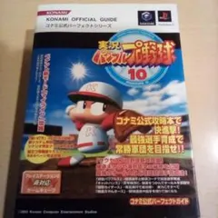 実況パワフルプロ野球10 コナミ公式パーフェクトガイド（USED/匿名発送）