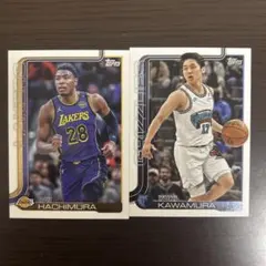 NBA Topps 八村塁 河村勇輝 トレーディングカード 2枚セット