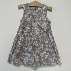 タルティーヌエショコラ　バラ柄ワンピース