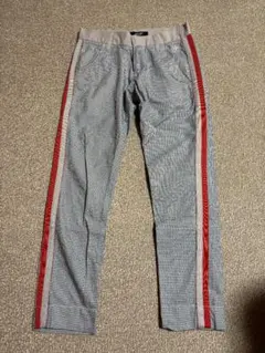 55DIESEL チェック柄カジュアルパンツ