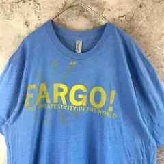 A2798古着　Tシャツ ブルー