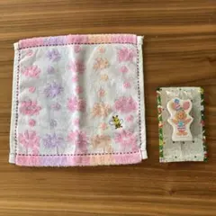 花柄タオルハンカチと東京ディズニーリゾートメモ