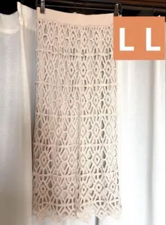 talbyyumi レース　ロングスカート LLサイズ