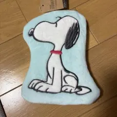 スヌーピー フリースポーチ 水色