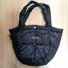 ぴっぴ様　良好　TAION ダウントートバッグ　ブラック　超軽量