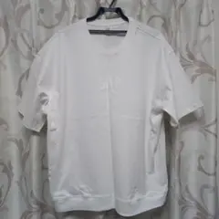 【新品】GAP ロゴ ホワイト TシャツＬ 半袖メンズトップスＬ白