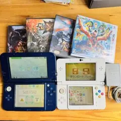 すぐ遊べる　New 3ds LL New 3ds 本体　2台セット　ソフト付き
