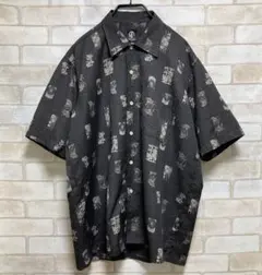 総柄シャツ 日本製