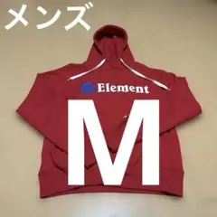 ♡14 Element レッドパーカー ロゴ入り