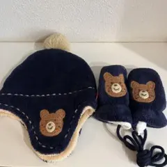 美品　ミキハウス　ニット帽　手袋　まとめ売り