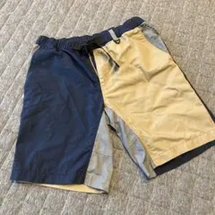 Columbia ショートパンツ M ネイビー/ベージュ