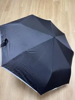 折り畳み傘 自動開閉タイプ 頑丈 高密度撥水生地晴雨兼用　黒　ブラック