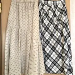 2点セット　美品春夏スカート