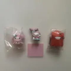 マイメロディ カプセルトイ 3点セット