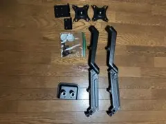 液晶ディスプレイモニターアーム ガススプリングクランプ式  2本アーム