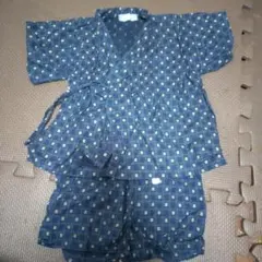 【即日発送】子供用甚平 90サイズ セットアップ お祭り 屋台 盆踊り