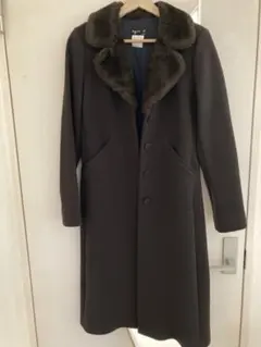 アニエスベー フランス製 コート ブラウン Sサイズ