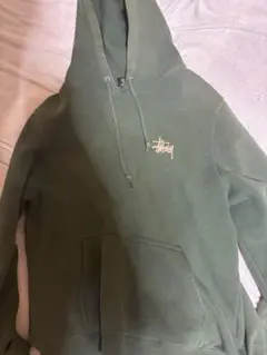 Stussy パーカー オリーブ S