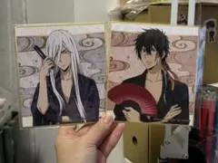 家庭教師ヒットマンREBORN フクヤ ビジュアル色紙 XANXUS スクアーロ