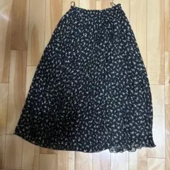 花柄 ロングスカート earth music&ecology アース