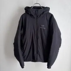 【希少な旧ロゴ】Atom AR Hoody L Black ロゴ 刺繍 アークテリクス アトム AR フーディ Black L 希少な旧ロゴ】Atom